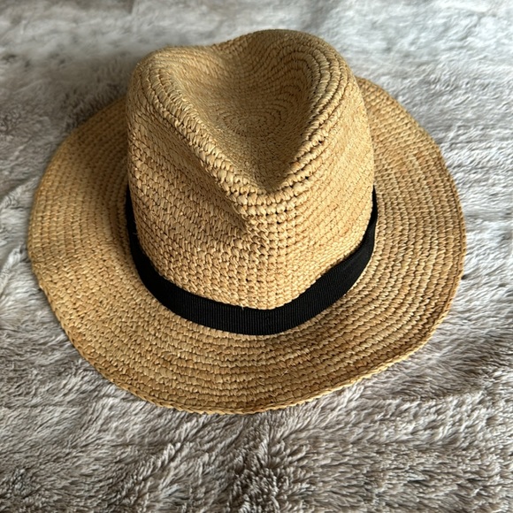100% Rafia straw Sun hat - Picture 4 of 5